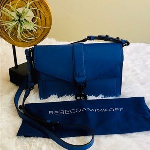 Rebecca Minkoff Hudson Mini Moto Crossbody Bag NEW